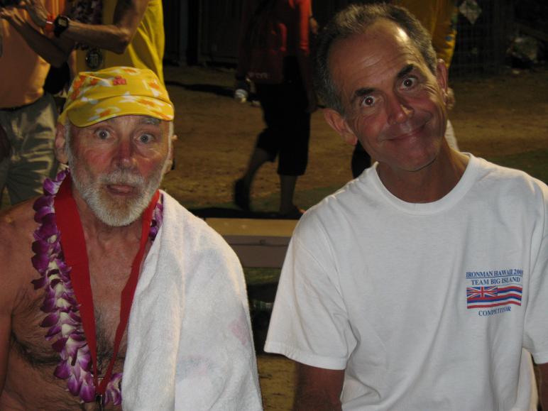 2008 Ironman Triathlon recovery area